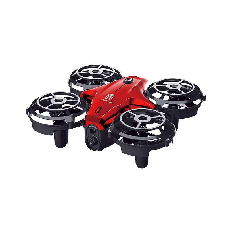 Helicute H850H-SPARROW, mini-mana sensila kontrolo-drono, kun plena produktadstrukturo, 100% sekura por infanoj
