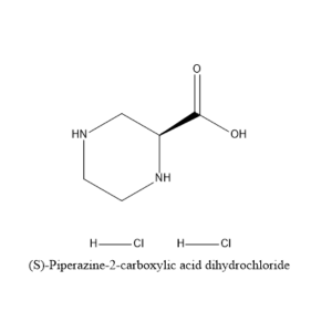 (S)-Piperazine-2-dé-hiodraclóiríd aigéid charbocsaileacha