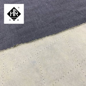Insulation ya Thermal Aramid Fabric Quilted Kwa Suti Isiyoshika Moto