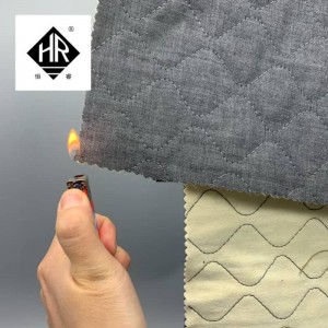 Aramid ikke-vævet filt quiltet stof