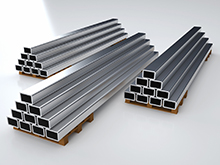لوله مربع، نوعی مواد لوله متعدد در چنین صنعت مصالح ساختمانی است.