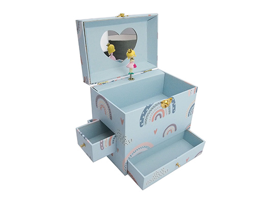 Custom Ballerina Music Jewelry Box