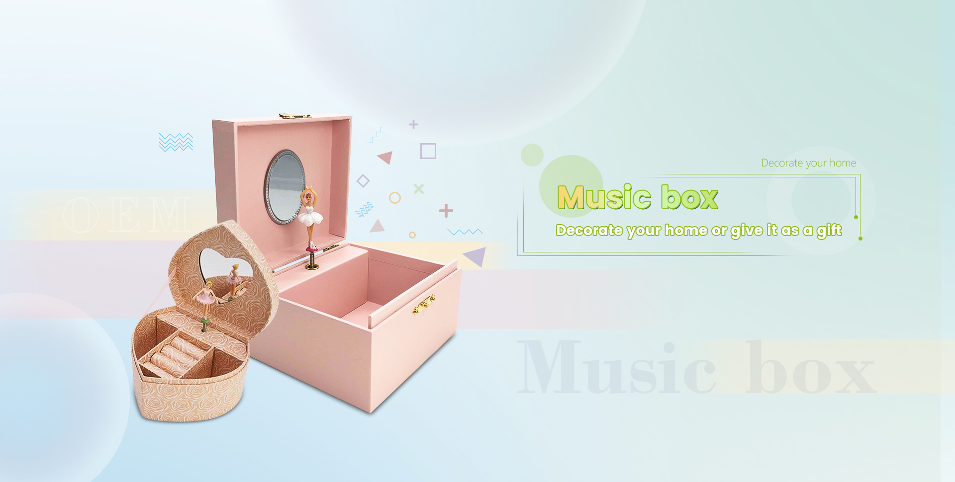 caixa de música de jóias