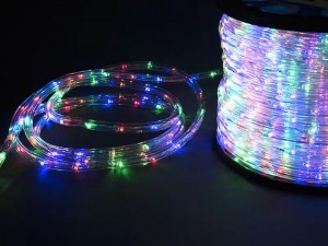 Laadukas LED Rope Light-Round 2 Wires jouluvalo