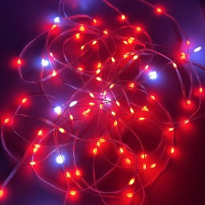 RGB αδιάβροχο 5M/2M χάλκινο σύρμα χριστουγεννιάτικα φώτα led / usb χάλκινο σύρμα φωτιστικό νεράιδα
