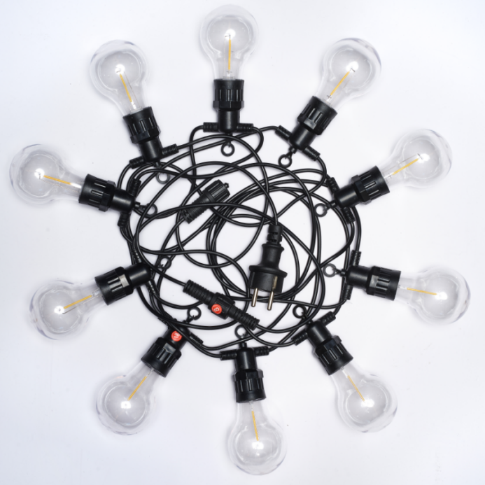 Łańcuch świetlny Led Świąteczne łańcuchy świetlne Kula bąbelkowa Światło LED na baterie