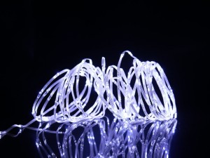 LED Fairy String Light ڪاپر وائر ڪرسمس جي موڪلن جي سجاڳي جي روشني