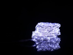 LED Fairy String Light ကြေးနီဝိုင်ယာ ခရစ္စမတ် အားလပ်ရက် အလှဆင်အလင်း