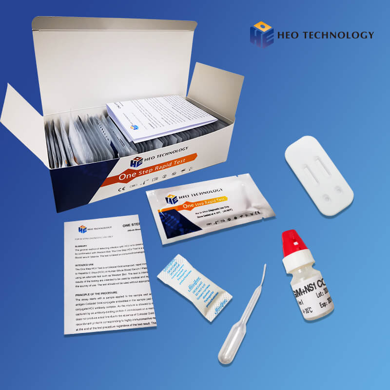 Kombinovaný testovací přístroj IgGIgM+Ns1 na horečku dengue