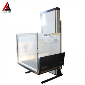 Vertical homely wheelchair lift
