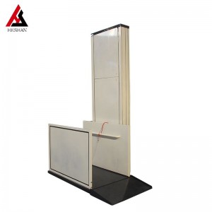 Vertical homely wheelchair lift