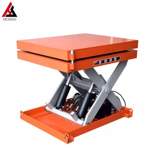 Elektrisk roterende hydraulisk løftebord