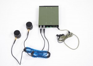 Estetoscopio con micrófono de pared para escucha encubierta a través de las paredes