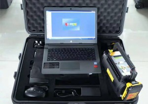 Sistema portátil de digitalização de bagagem por raio X