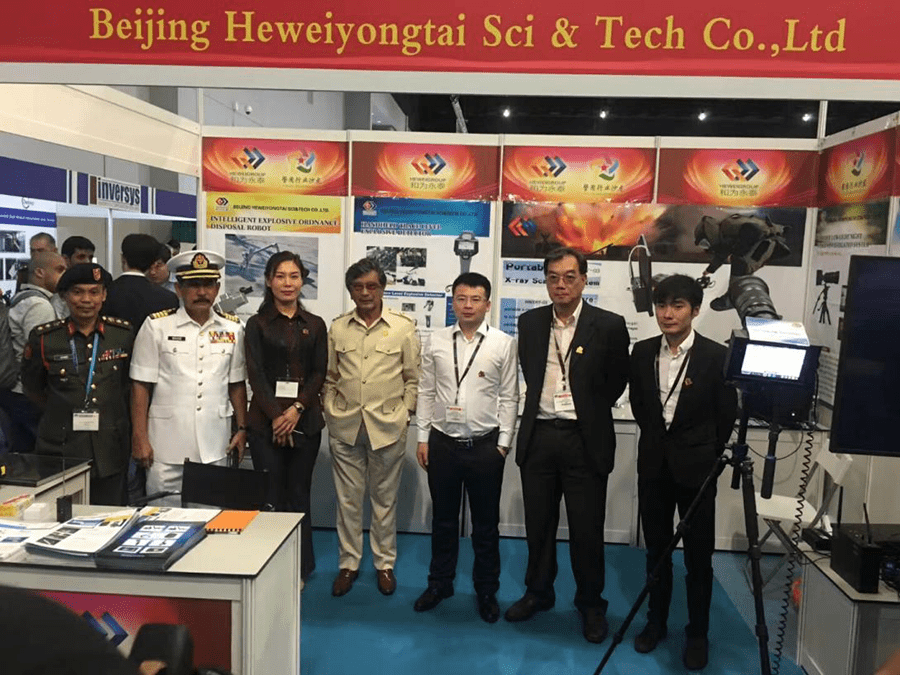 Heweiyongtai Tham dự Triển lãm & Hội nghị Dịch vụ Quốc phòng Châu Á lần thứ 16