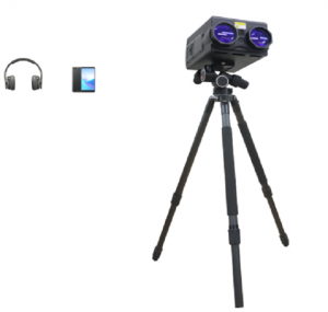 Portable nga Laser Audio Monitoring system