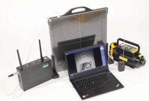 Machine portative d'inspection de sécurité de bagage de scanner de bagages à rayons X pour l'aéroport