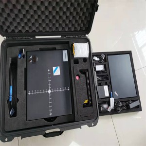 Sistem portabil de screening cu raze X cu panou de detectare de 795*596 pixeli