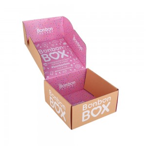 पुनर्चक्रण योग्य मूल मजबूत पैकेजिंग नालीदार सफेद मुद्रण यूवी क्राफ्ट पेपर बॉक्स