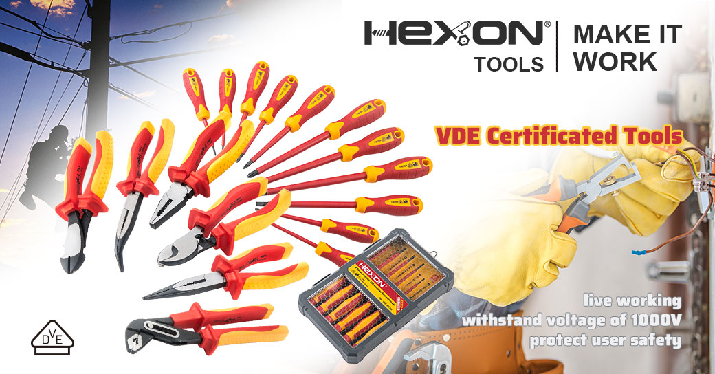 Hexon Februari Halfmaandelijkse producten gelanceerd - VDE-gecertificeerde gereedschappen