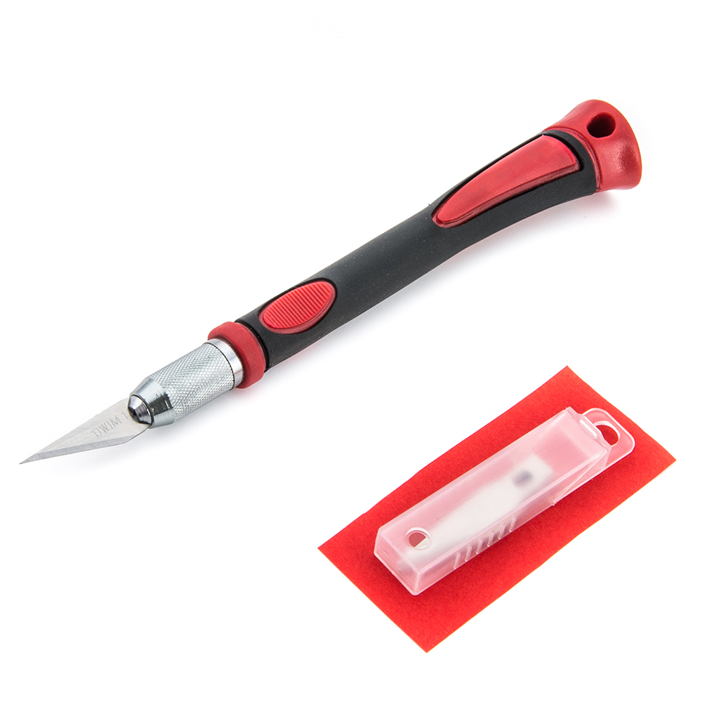 TPR Handle Aluminium Precision Craft Carving Hobby Knife