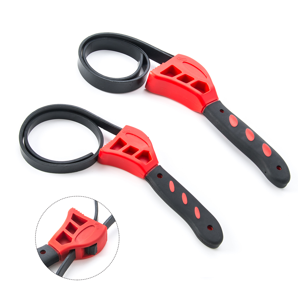 Wrench Rubber Strap Adjustable