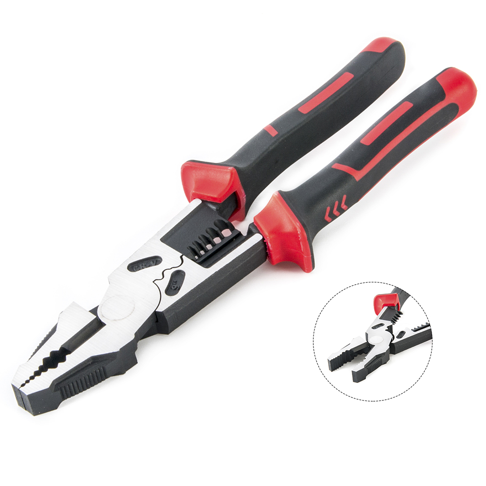Multi Function Combination Pliers With Dual Colors TPR Handle