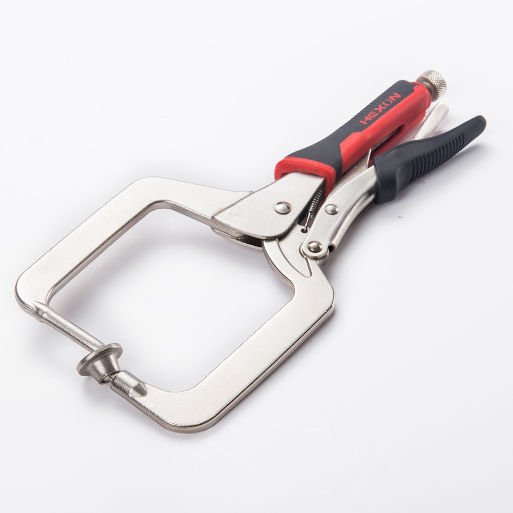 Carpenter Metal C type Clamp Face with adjustable Pad Swivel