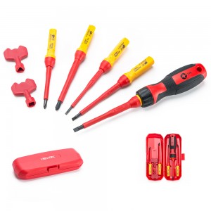 8PCS 1000V Interchangeable Electrician VDE Insulated Screwdriver Seti