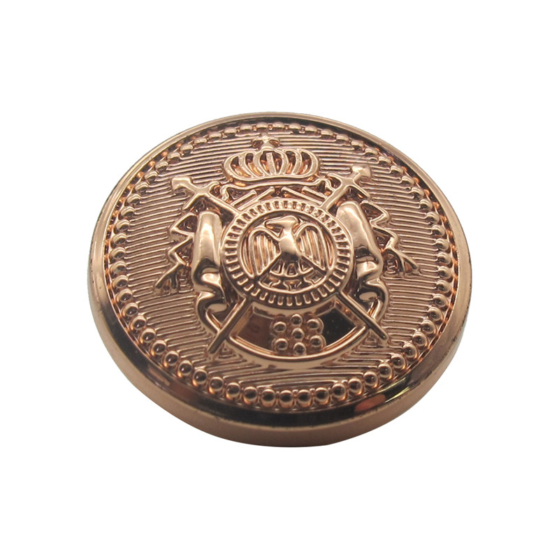 Hot sale Military Brass Button For Cloth Featured Image