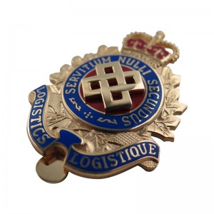 Military Cap Badge With Clip For Souvenir