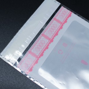 Recyclable high transparent OPP self-adhesive bag 