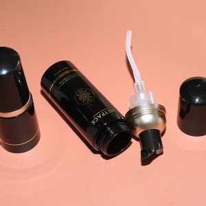 100ml 150ml 200ml Self Tanning Oil Foam Pump Bottle With Bronze Color