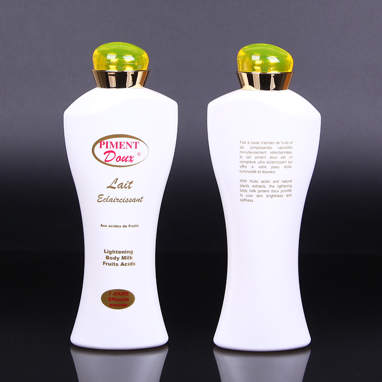 France Welcomed 200 ml Golden Electroplate Crown Cap PE  Plastic Shampoo Bottle