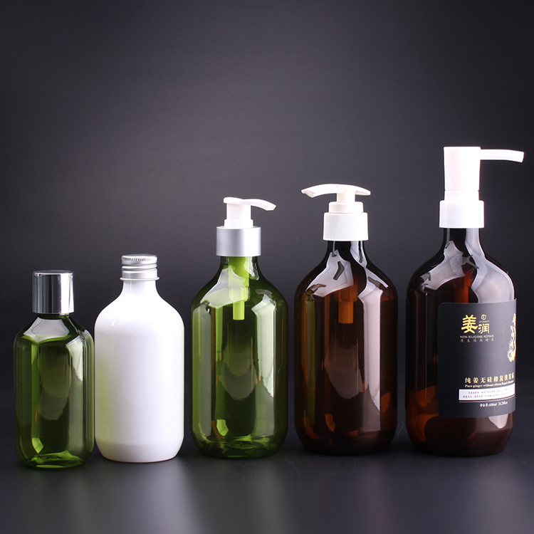 800ML 750ML 600ML 500ML 400ML 300ML 250ml 200ml PET plastic biodegradable shampoo bottle