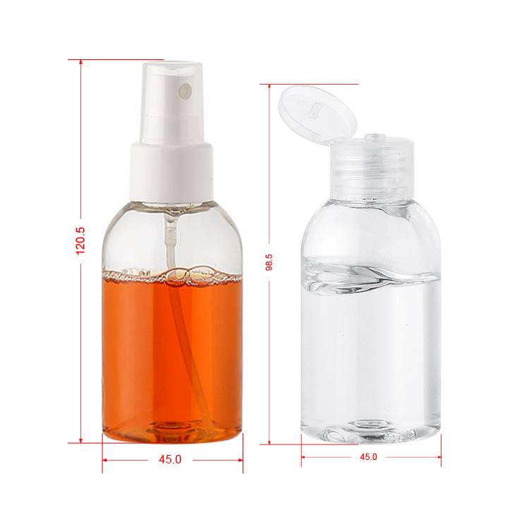 Modern Round Shape Disinfectant Trigger srpay bottle 500ml 250ml