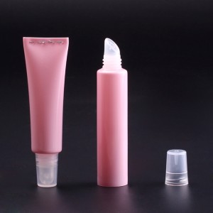 LDPE plastic squeeze lip gloss tube packaging