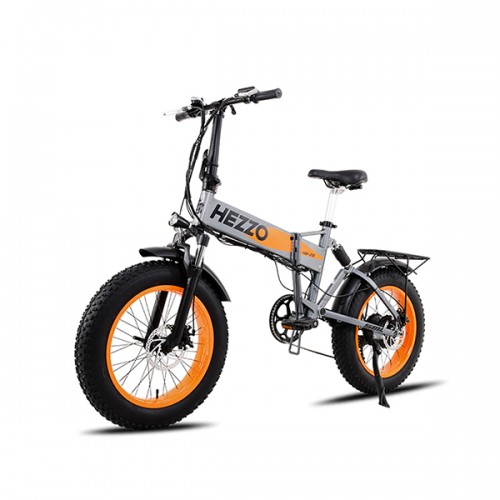 HEZZO 2022 HB20PRO 500W Motor 48V 13AH LG Lithium Battery 20 Inch Tire Electric Bicycle Aluminum Alloy Electric Fat Tire US UK EU free shipping Folding velo electrique eBike