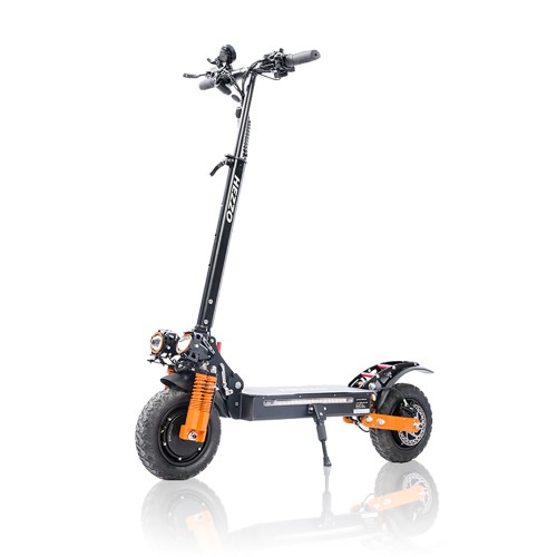 HEZZO TOP SELLING 2400W Dual motor 20Ah Lithium Battery electric scooter 11Inch Off road Tyre Disc Brake Electric kick scooters