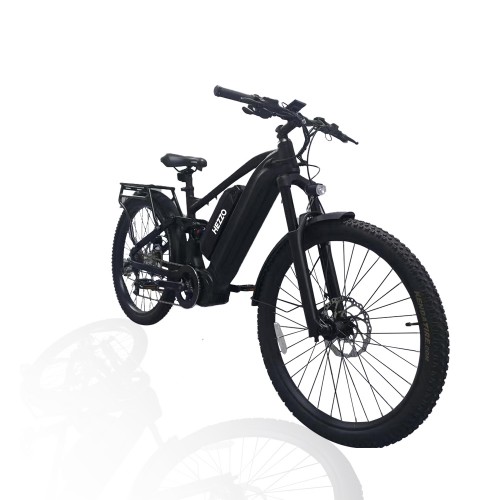2023 HEZZO New Arrival HM-27PLUS 38.4ah SAMSUNG dual battery 52v 1000w BAFANG mid drive high speed electric bike