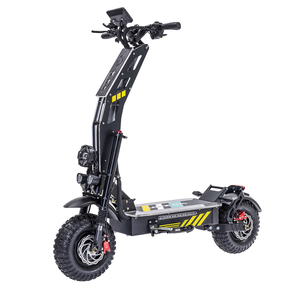 HEZZO New Arrival Electric Scooter HS-13PLUS 8000W Fast Speed ​​60V 40AH Lithium Battery US Warehouse Free Shipping Folding Escooter Bakeng sa Batho ba Baholo