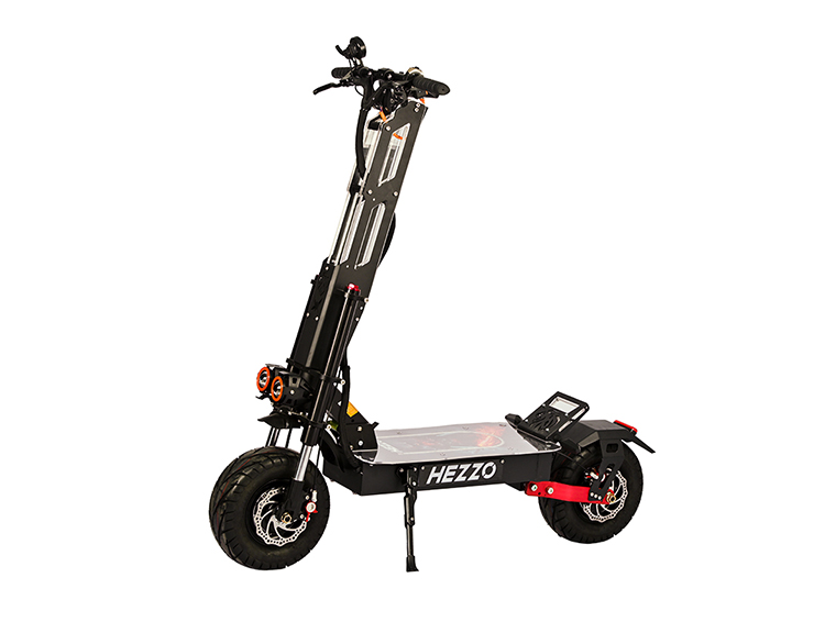 HEZZO Hotselgende populær Ny design rask hastighet 13 tommer 6000w 60V 40AH litiumbatteri lang rekkevidde elektrisk scooter gratis frakt racingscooter