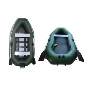 Ultra-light inflatable boat for fishing or leisure foldable tender