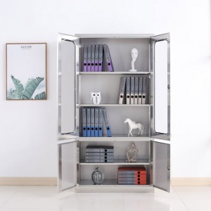 HG-SS010 Stainless Steel Cupboard In Storage Medicine Cabinet With Drawer For Hospital 
