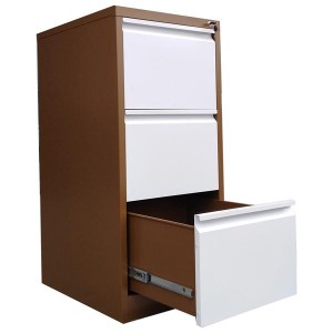 HG-002-B-3D Metal Filing Cabinet High-Sided Drawer 4 Drawer For A4/A5 File Holder