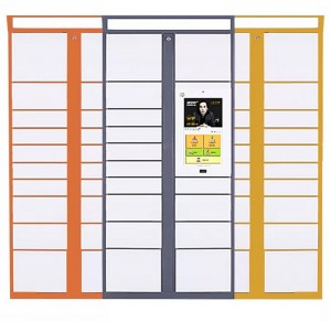 HG-KDG-20 24 Hour Outdoor Electronic Parcel Locker , Logistics Digital Parcel Locker