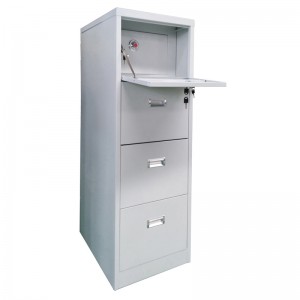 HG-003-E-4DS Safety 4-Drawer Filing Cabinet Steel Drawer Cabinet For A4 File Holder And Valuable Belongings