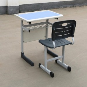 HG-A06 Adjustable Classroom Chairs Kid School Steel Furniture Desk School Table