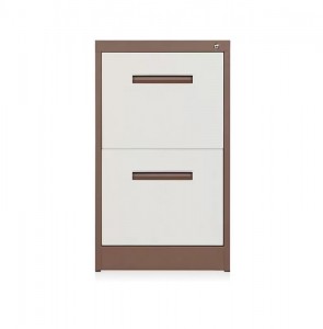 HG-001-A-2D-01AL Modern design steel 2-drawer lateral filing cabinet