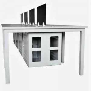 HG-B01-D14 Customized modern steel office furniture desktop computer desks